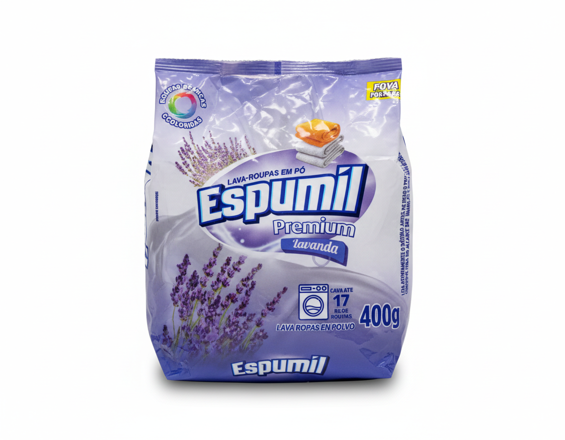 Lessive en poudre, 400g. Parfum lavande – Espumil